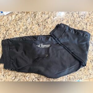 Nike Jordan 23e Flight Tech Lite Snap Pants Black Mens Size XL  RARE
